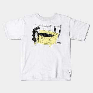 bath time Kids T-Shirt